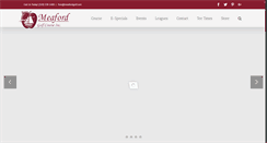Desktop Screenshot of meafordgolf.com