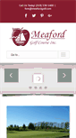 Mobile Screenshot of meafordgolf.com